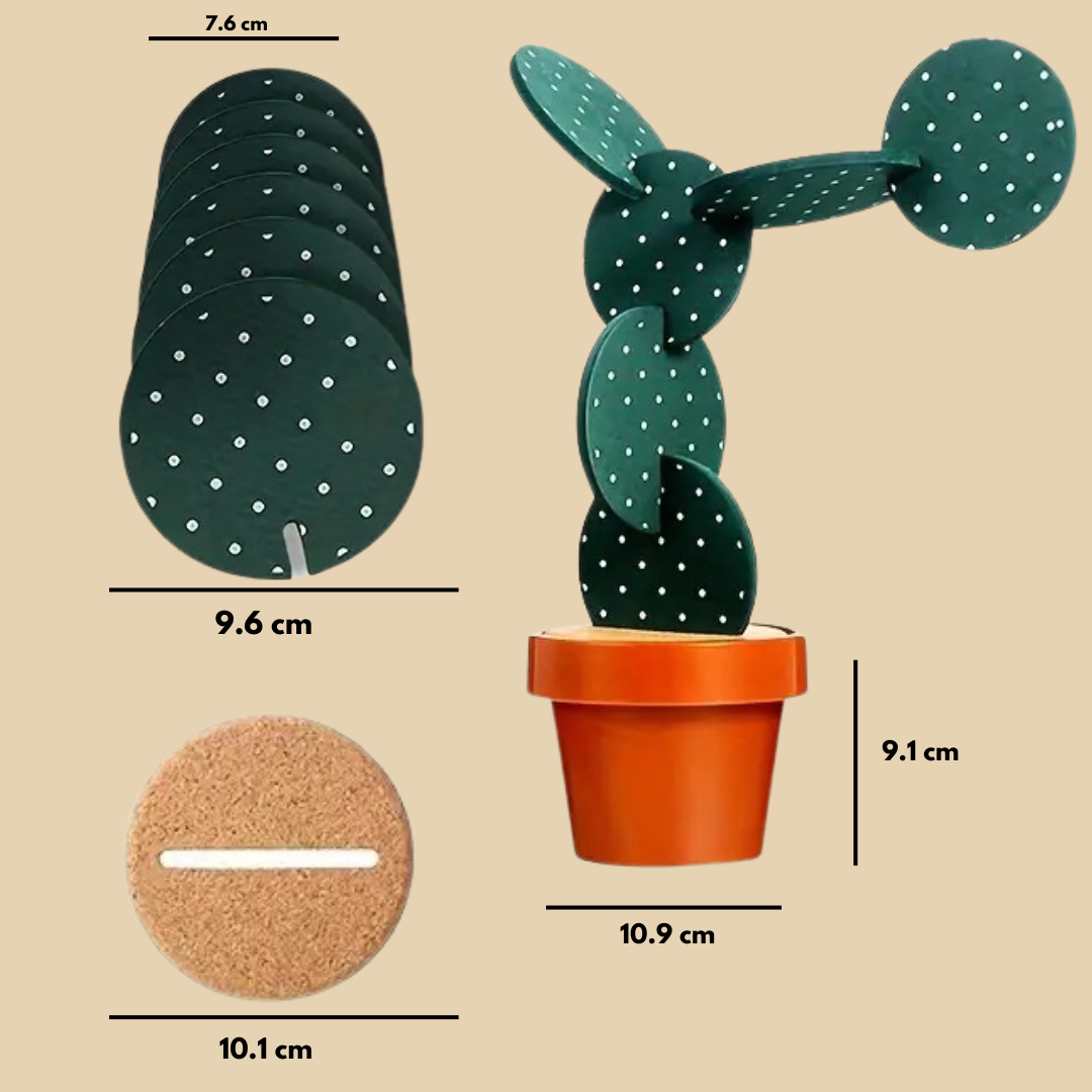 Porta Vaso Cactus