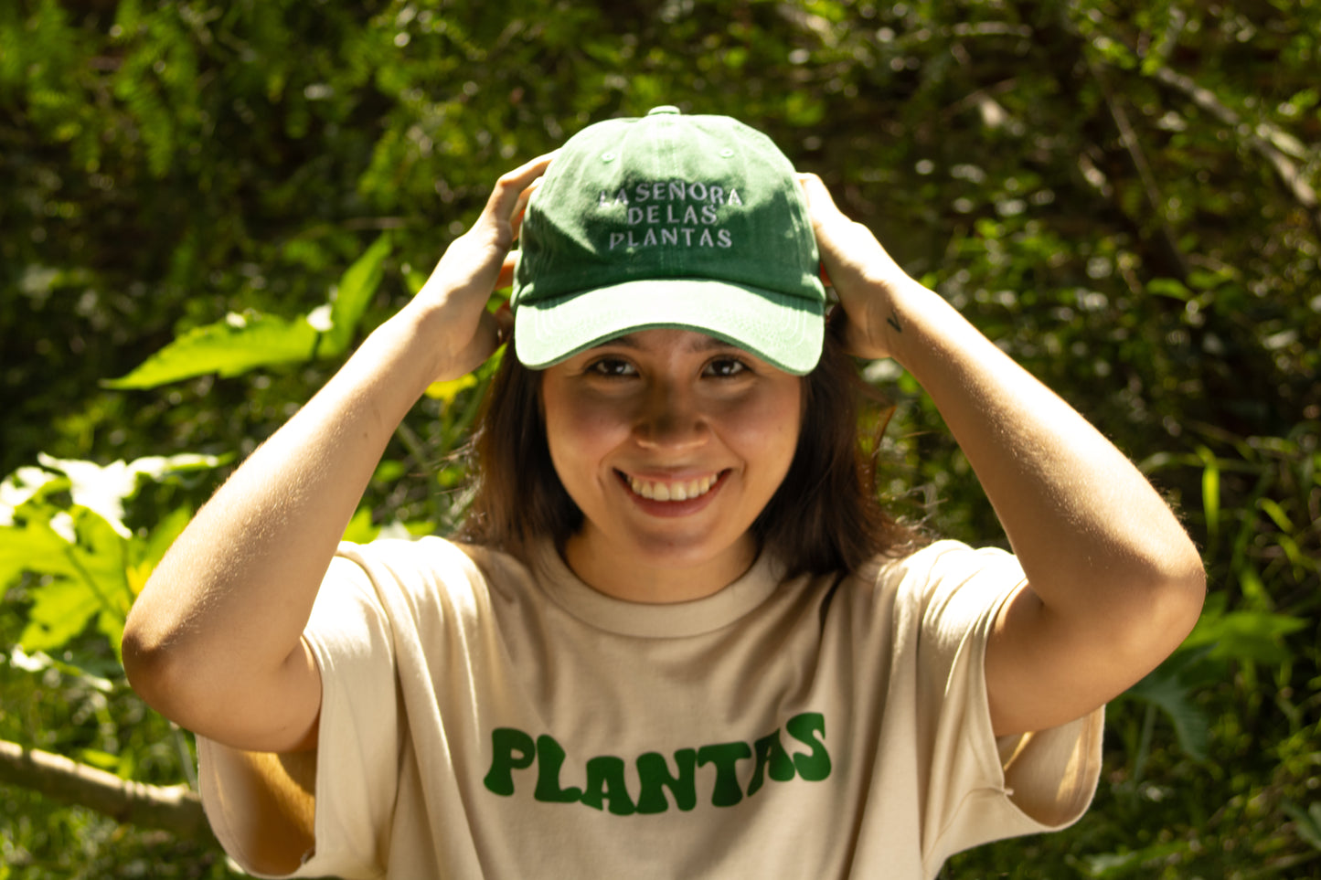 Gorra "La Señora de las plantas"