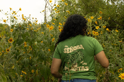 Playera  Señora Monstera